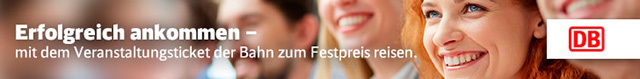 Veranstaltungsticket der Bahn